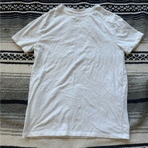 Cat & Jack White Youth Plain T-shirt Size XL